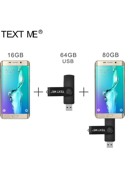 Mor 64GB Metin Bana Yüksek Hızlı USB Flash Sürücü 16GB 32GB Pendrive 4gb 8gb 64GB USB Flash Sürücü Bilgisayar/android Telefon Için (Yurt Dışından)