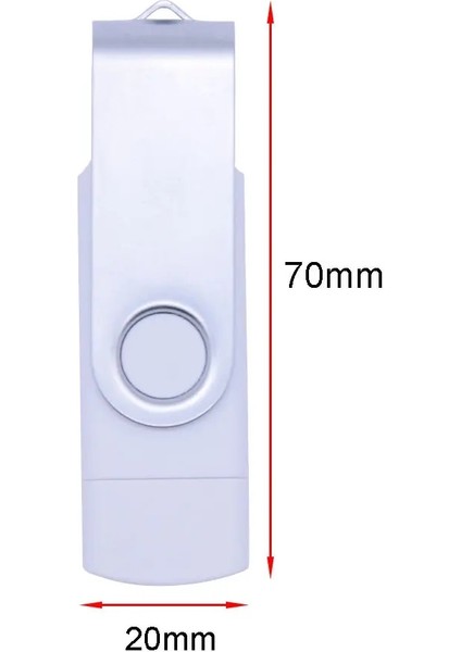 Sarı 32GB Yeni 2 In 1 Type-C Kalem Sürücü 256GB USB Memory Stick 128GB 64GB Pendrive 32GB USB 2.0 Flash Sürücü Android Telefon/pc Için (Yurt Dışından)