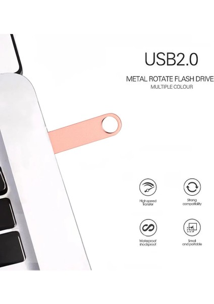 USB ve Tip-C 3.0-64GB Z-Suit USB Bellek USB Sopa Kalem Sürücü Süspansiyon Sürücüsü USB Flash 128GB Su Geçirmez USB Flash Sürücü Dizüstü Bilgisayar/telefon Için Metal USB (Yurt Dışından)