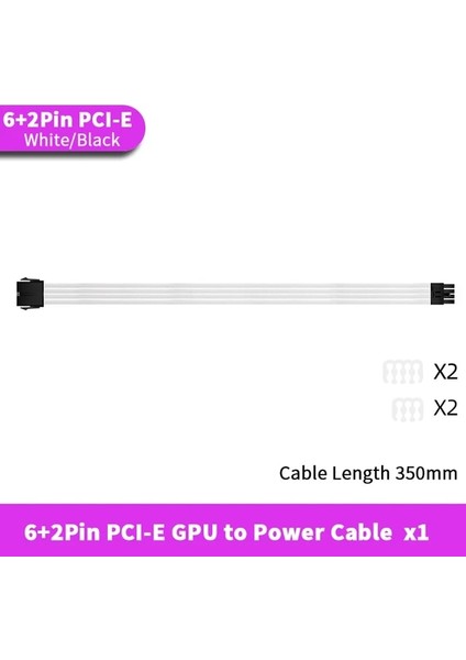 6 Ekleyin 2pın Pcı-1 Teucer 350MM Atx Eps Pcı-E Uzatma Kablosu Cpu Gpu Anakart Için 24PIN 4 + 4pın 6 + 2pın 8pın Psu Uzatma Kablosu (Yurt Dışından)
