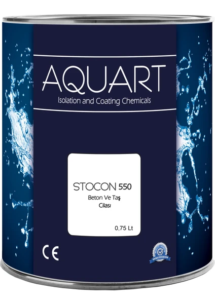 Stocon 550 Beton ve Taş Cilası Vernik