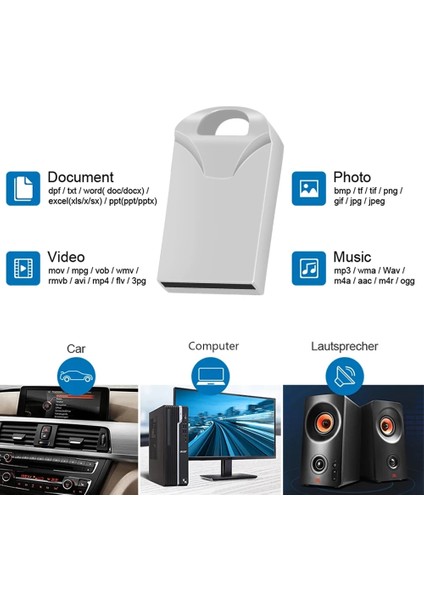 Tabanca 8gb 10 Adet/grup USB Sopa Mini Kalem Sürücü USB Flash Sürücüler 128 GB Pendrive 64GB 32GB 16GB Metal Disk Cle USB Ücretsiz Özel Logo (Yurt Dışından) modelleri