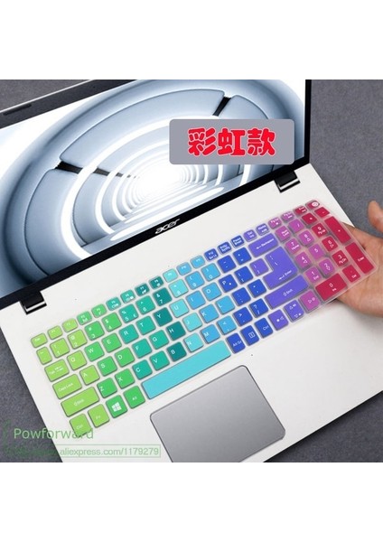 Gökkuşağı Asus Tuf Oyun FX505 FX505GE FX505DV FX505G Fx 505 Gd Dt Gm FX505GM FX505GD FX505DT 15.6 ''laptop Klavye Kapağı Koruyucu (Yurt Dışından)