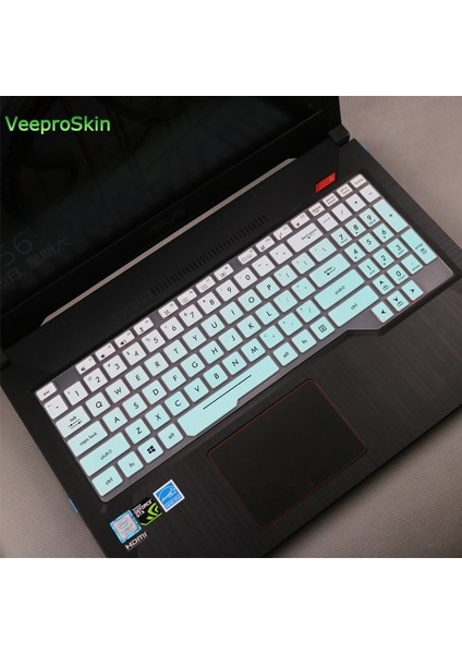 Gökkuşağı Asus Tuf Oyun FX505 FX505GE FX505DV FX505G Fx 505 Gd Dt Gm FX505GM FX505GD FX505DT 15.6 ''laptop Klavye Kapağı Koruyucu (Yurt Dışından) fırsatları