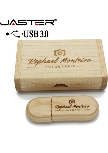 Kutusu ile USB 32 GB Jaster USB 3.0 Yüksek Hızlı Ahşap USB Flash Sürücü Akçaağaç Ahşap + Kutu Pendrive 4 GB 16 GB 32 GB 64 GB Hafıza Çubuğu Hediyeler Ücretsiz Özel Logo (Yurt Dışından) indirimleri