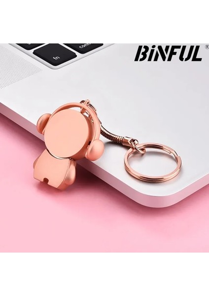 Pembe 4gb Metal Binful USB Flash Sürücü 512GB 256GB 4gb 8gb 16GB Pendrive 32G 64G 128G Kalem Sürücü USB Sürücüsü Müzik Insanlar Bellek U Disk Sopa (Yurt Dışından) fiyatları