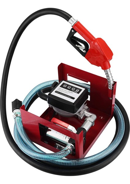24 Volt Sayaçlı Mazot Transfer Pompası