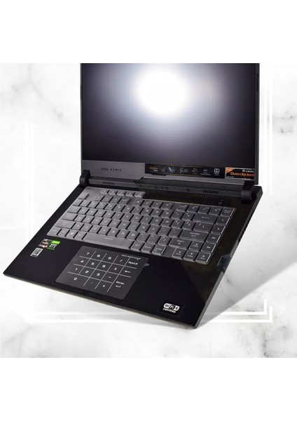 Bej 15.6 "tpu Laptop Klavye Kapağı Asus Rog Strix Scar 15 G533 G533Q G533QM G533QS G533QR -DS76 Cilt Koruyucu Şeffaflık 2021 (Yurt Dışından) indirimleri