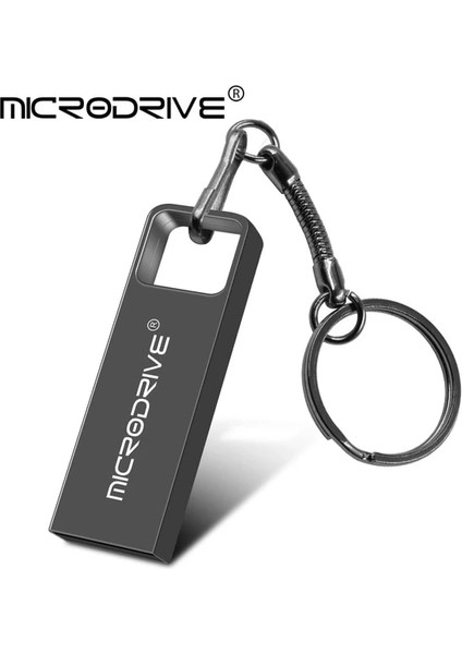 Siyah 128 GB Mini Anahtar USB Flash Sürücü Gümüş Siyah Metal Kalem Sürücü 64 GB 32 GB 128 GB Hafıza Çubuğu Pendrive Flash Kart (Yurt Dışından)