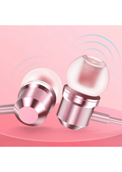 Gül Altın Kulak Içi Kulaklıklar Mic ile 3.5mm Kablolu Kulaklık Stereo Kulaklıklar Dizüstü Bilgisayar Akıllı Telefonlar Dizüstü Bilgisayarlar Mp3 Oyun Için Kulaklık Kulakiçi (Yurt Dışından) fırsatları