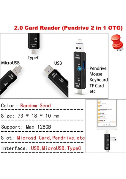 Add Tether 32GB Sandisk 3.1 USB Flash Sürücü Type C Otg USB Stick 64GB 32GB Pendrive 128GB Pen Drive 256GB USB Bellek 512GB Telefon Için Anahtarlı Disk (Yurt Dışından)