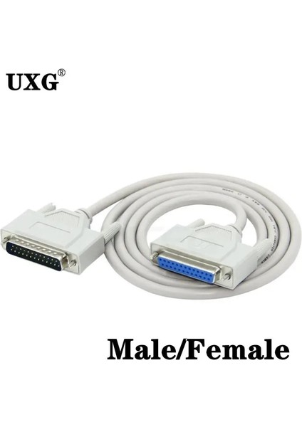 DB25 Erkek-Dişi 1.5m 5m 3m Kaliteli DB25 25PIN Erkek Dişi M/f Paralel Lpt Kablosu DB25 Lazer Yazıcı Için DB25 Kablosu Db 25 Paralel Kablo (Yurt Dışından)