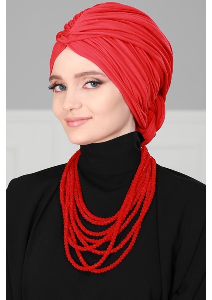 Büzgülü Penye Bone Şal