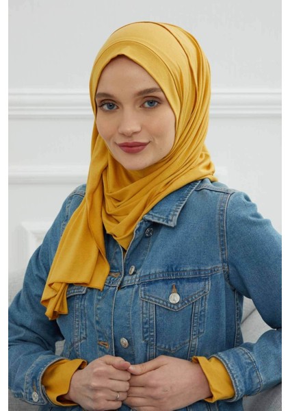 Aishas Design Pileli Pratik Penye Şal