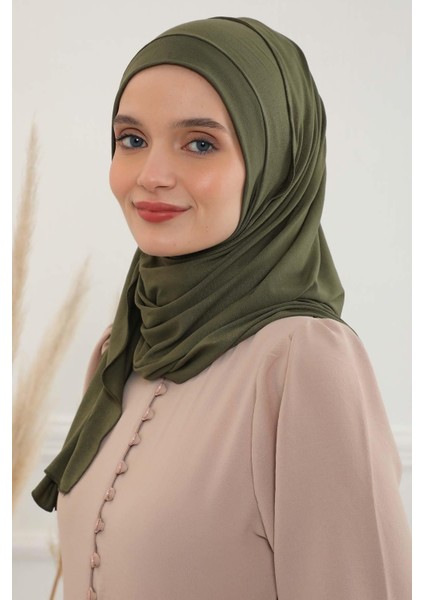 Aishas Design Pileli Pratik Penye Şal