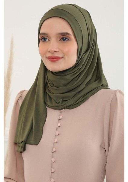 Aishas Design Pileli Pratik Penye Şal