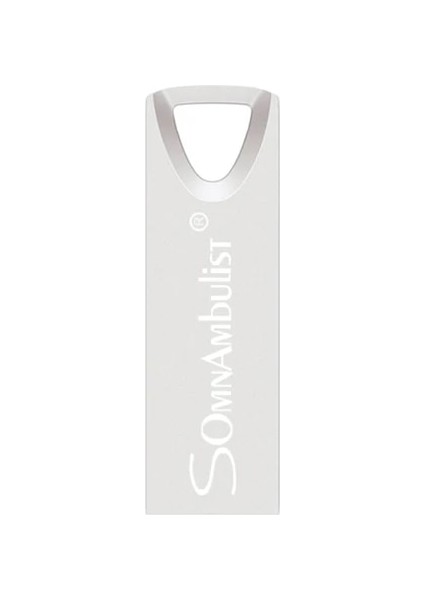 Gümüş 128GB Yüksek Hızlı USB Flash Sürücü Kalem Sürücü Hızı Metal Not Hafıza Çubuğu 128GB 64GB 32GB 16GB 3.0 USB (Yurt Dışından)