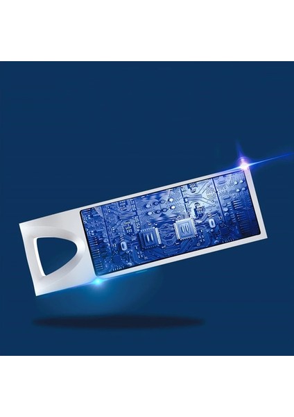 Gümüş 128GB Yüksek Hızlı USB Flash Sürücü Kalem Sürücü Hızı Metal Not Hafıza Çubuğu 128GB 64GB 32GB 16GB 3.0 USB (Yurt Dışından) indirimleri