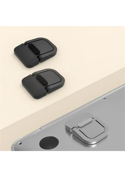 Siyah Dizüstü Bilgisayar Standı Masa Bilgisayarı Klavye Standı Yükseltici Alüminyum Mini Taşınabilir Dizüstü Bilgisayar Standları Macbook Air Standı 10-18 Inç Pc (Yurt Dışından) fırsatları