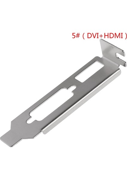 E 1 Adet Düşük Profil Braketi Adaptörü HDMI Uyumlu DVI VGA Bölme Bağlantı Noktası Yarım Yükseklik Tam Yükseklik Grafik Ekran Kartı (Yurt Dışından)