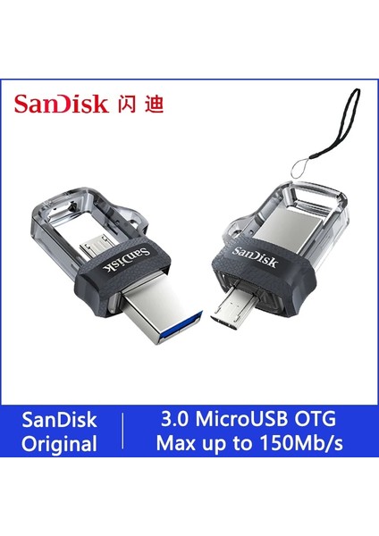 Sddd3 cc 64 GB Sandisk Pendrive 128 GB 64 GB 32 GB 256 GB Otg USB Flash Sürücü 32 64 128 16 GB Kalem Sürücü 3.0 USB Sopa Disk Telefon Için Anahtar Bellek (Yurt Dışından) fırsatları