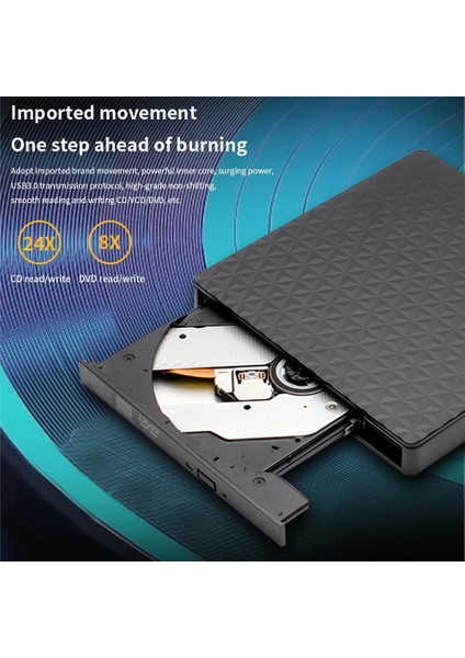 Usb3.0 Tip C Tıshrıc Harici Optik Sürücü USB 2.0 3.0 Tip C Kablo Sürücüsü Dvd-Rw Rom Harici CD DVD Sürücüsü IMac Dizüstü Masaüstü CD Çalar (Yurt Dışından)