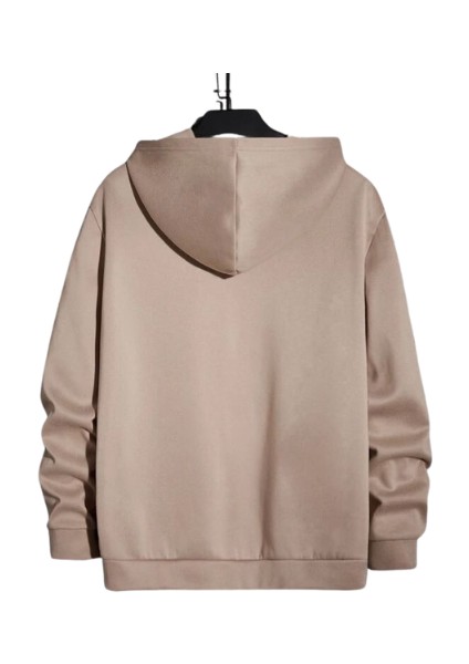 Grımy Los Angels Baskılı Bej Oversize Sweatshirt fiyatları
