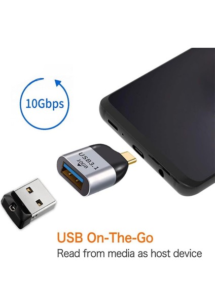 Type-C To USB 3.1 Çevirici USB C To USB 3.1 Çevirici Macbook Type-C To USB 3.1 Dönüştürücü Notebook USB C To USB 3.1 Adaptör S1726