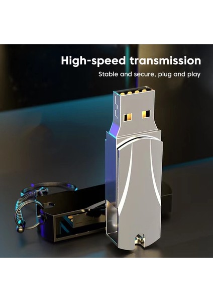 1 Tb Siyah Elough USB 3.0 Yüksek Hızlı Flash Disk Su Geçirmez Mini Sürücü 32G USB Disk Metal Sürücü 2 Tb/1 TB/512 Tb Flash Disk Sürücüsü (Yurt Dışından)