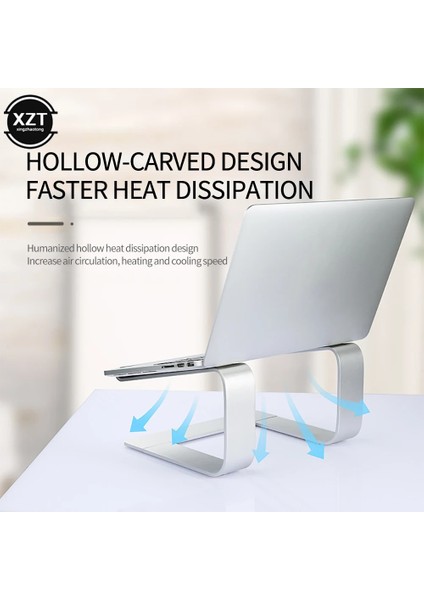 Gümüş Dizüstü Bilgisayar Standı Tutucu Alüminyum Stand MacBook Pro 13 Için Taşınabilir Bilgisayar Standı Masaüstü Tutucu Dizüstü Bilgisayar Suporte Dizüstü Tutucu (Yurt Dışından) modelleri