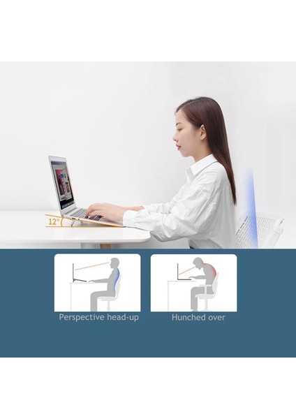 ZJ-111-SINGLE Dizüstü Bilgisayar Masası Için Standı Alüminyum Dizüstü Desteği Yükseltici Taşınabilir Bilgisayar Braketi Katlanabilir MacBook Pro Tutucu Lap Top Tabanı Pc Için (Yurt Dışından) fırsatları