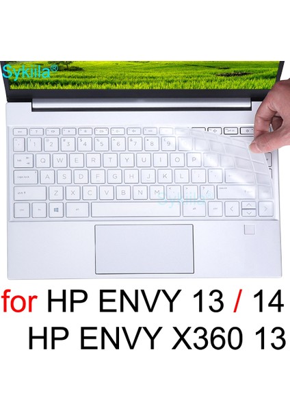 Siyah 2015-2016 Klavye Kapak Hp Envy 13 X360 14 14T 13T 13Z Dokunmatik 13-Ah 13-Aq 13-Ag Koruyucu Kılıf Silikon Dizüstü Dizüstü 13.3 Inç (Yurt Dışından)