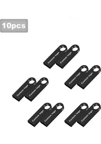 Stil 2 32GB 10 Adet/grup Metal USB Flash Sürücü Kalem Sürücü 4gb 8gb 16GB Pendrive 32GB 64GB Memory Stick 128GB USB Sopa Hediye Ücretsiz Özel Logo (Yurt Dışından)