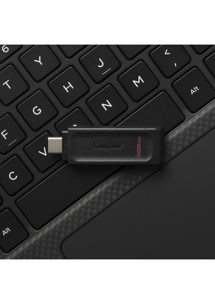 128 GB Kingston USB C Flash Sürücü DT70 32 GB 64 GB 128 GB Dizüstü Bilgisayarlar, Tabletler ve Akıllı Telefonlar Için Pendrive USB 3.2 Gen 1 Tip-C Kalem Sürücü (Yurt Dışından) modelleri