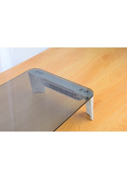 Au Plug-Usb3.0-Siyah Masaüstü Dizüstü Dizüstü Monitör Standı Space Bar Kaymaz Masa Yükselticisi, 4 Portlu USB Hub Veri Iletimi ve Hızlı Şarj Cihazı 600L (Yurt Dışından) fırsatları