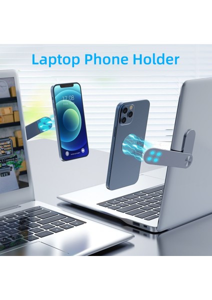 Koyu Mavi 2 Dizüstü Bilgisayar Standı Desteği Macbook Air Pro Dizüstü iPhone Xiaomi Masaüstü Tutucu Bilgisayar Dizüstü Aksesuarları (Yurt Dışından) indirimleri