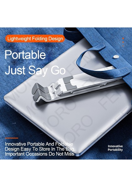 Plastik Siyah Femoro Dizüstü Bilgisayar Standı Katlanabilir Taşınabilir Dizüstü Bilgisayar Standı 7 Açılı Ayarlanabilir Tablet Standı 10 Ila 15,6 Inç Macbook Pro Lenovo Dell (Yurt Dışından) indirimleri