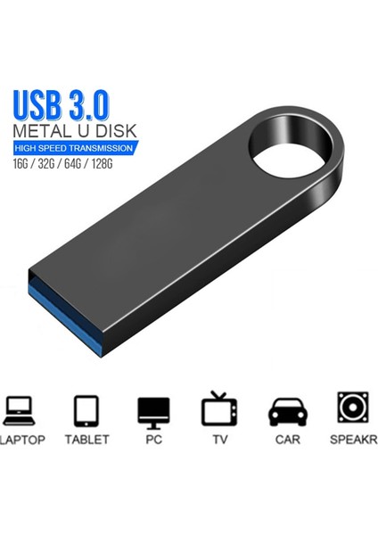 3.0-Altın 64GB USB Flash Sürücü 3.0 Yüksek Hızlı 128GB 64GB 32GB 16GB 8gb Cle USB 3.0 Flash Pendrive 128GB 64GB 32GB 16GB 8gb 3.0 Çubuk Kalem Sürücü (Yurt Dışından)