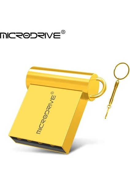 Altın 16 GB 10 Adet Metal Mini Kalem Sürücü 64 GB 32 GB USB Flash Sürücü Pendrive USB Sopa 16 GB 8 GB Hafıza Çubuğu Gerçek Kapasiteli USB Flash Sopa (Yurt Dışından)