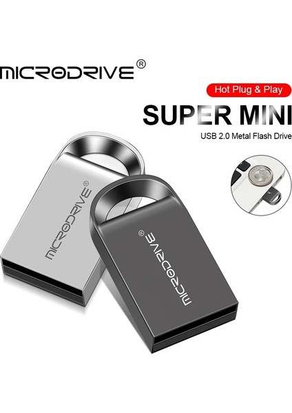 Siyah 512 GB Mini Metal USB Flash Sürücü 4g 8g 16G 32G 64G 128 GB Memory Stick U Disk Yüksek Kalite 2.0/3.0 Orijinal Tam Kapasiteli Pendrive (Yurt Dışından) fiyatları