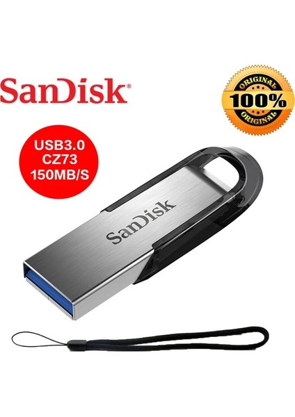 CZ73-1PCS 128GB Sandisk CZ48 CZ73 CZ74 CZ410 CZ430 16GB USB 3.1 512GB Flash Sürücü 32GB Mini Kalem Sürücü 64GB 256GB Hafıza Çubuğu 128GB Pc/not Için (Yurt Dışından)