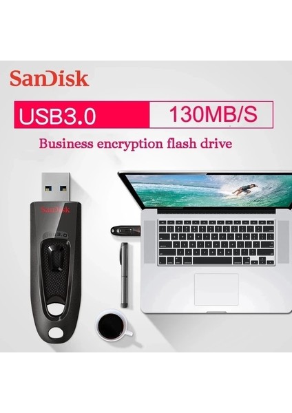 CZ73-1PCS 128GB Sandisk CZ48 CZ73 CZ74 CZ410 CZ430 16GB USB 3.1 512GB Flash Sürücü 32GB Mini Kalem Sürücü 64GB 256GB Hafıza Çubuğu 128GB Pc/not Için (Yurt Dışından)