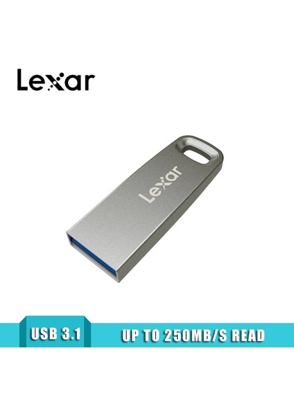 M45 128GB Lexar USB 3.0 M45 USB Flash Sürücü 32GB 64GB Kalem Sürücüsü 250MB/S'YE Kadar Yüksek Hızlı Pendrive 128GB Mini Memory Stick Depolama (Yurt Dışından)