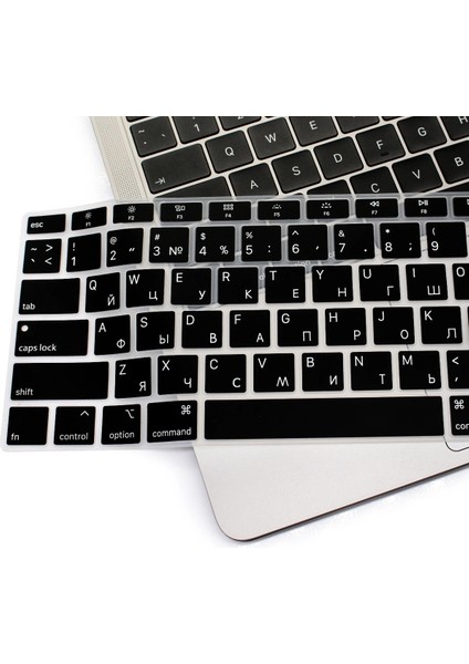 Pro 13 15 Dokunmatik Çubuk Rusça Silikon Klavye Kapak Macbook Air 12 13 14 15 16 Pro Dokunmatik Çubuk A1932 A2338 A1706 A2159 A2485 A2681 Koruyucu Cilt (Yurt Dışından)