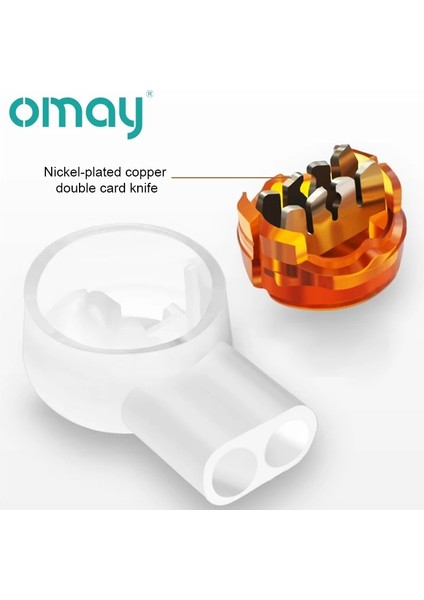 K2 100 Adet Omay K1 K2 K3 Konnektör Sıkma Bağlantısı RJ45 RJ11 Su Geçirmez Kablolama Ethernet Telefon Kablo Kordonu Ağ Terminalleri 500/1000 Adet (Yurt Dışından) fırsatları