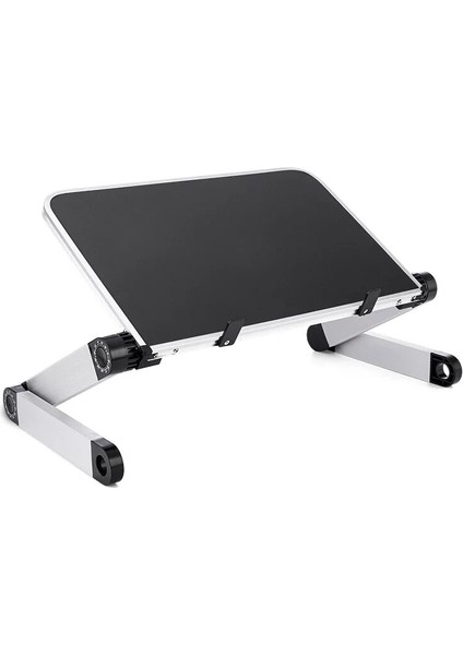 SIYAH(40X26CM) Adapdesk Ayarlanabilir Laptop Standı Alüminyum Yatak Ayaklı Masa Macbook Hava Desteği Dizüstü Standı Dizüstü Bilgisayar Tutucumasa Yükseltici (Yurt Dışından) indirimleri
