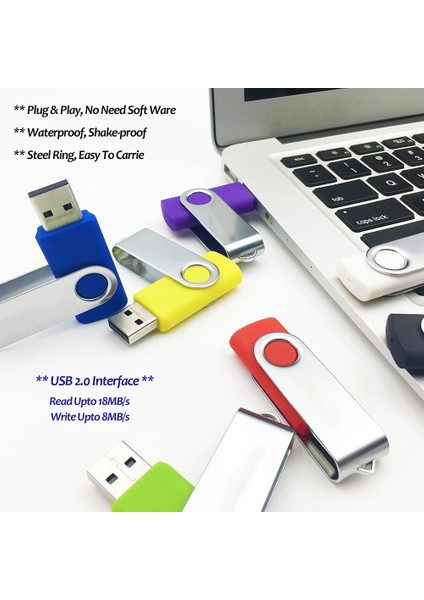 Karışık Renkli 128MB 5 Adet/grup Renkli USB 2.0 USB Flash Sürücü 8gb 16GB 32GB 64GB USB Çubuk Kalem Sürücü 1gb 2GB4GB Akıllı Telefon Için Pendrive/pccustom (Yurt Dışından) modelleri