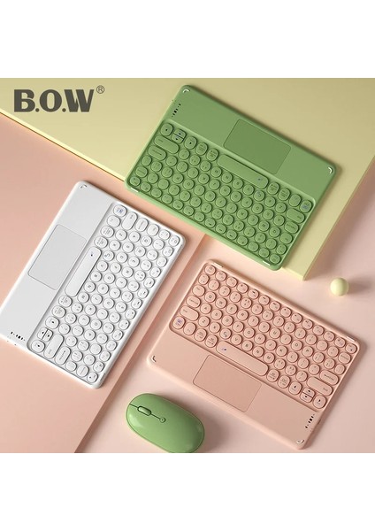 Yalnızca Klavye B.o.w Dokunmatik Klavye Evrensel Için Tablet 9 Inç -11 Inç, iPad Klavye Için Air 1/2, iPad Pro 10,2" 10,5" 10,9" 11" (Yurt Dışından)