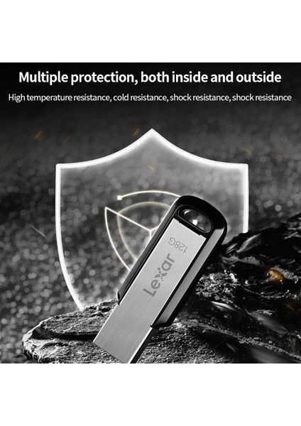 M400 32 GB Lexar Orijinal M400 USB 3.0 Flash Sürücü 32 GB 64 GB 128 GB Jumpdrive Memory Stick 150 Mb/s'ye Kadar Kalem Sürücü Metal U Disk Bilgisayar Için (Yurt Dışından)