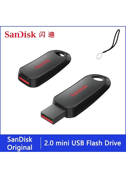 CZ62 B 16 GB Sandisk Pendrive 128 GB 64 GB 32 GB 16 GB Mini USB Flash Sürücü 32 64 128 16 GB Kalem Sürücü 2.0 USB Sopa Disk Telefon Için Anahtar Bellek (Yurt Dışından) indirimleri